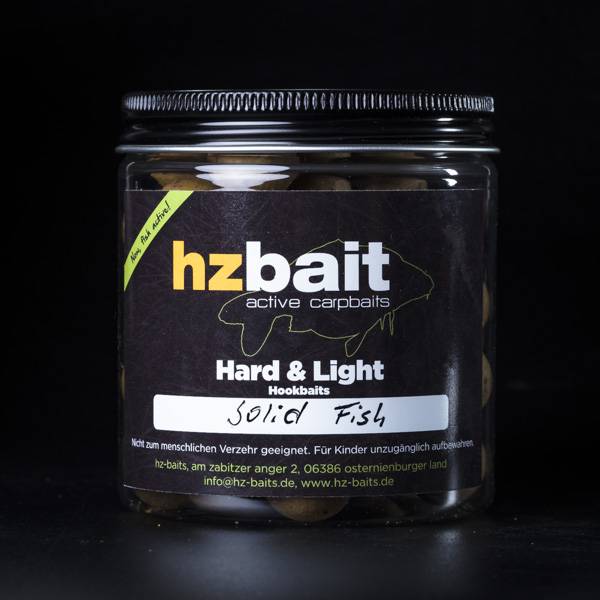 Hard & Light Hookbaits - Solid Fish